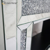 Floating Sparkle Crystal Mirrore Fireplace WXWF-1106 with Inserts in Hot Sell