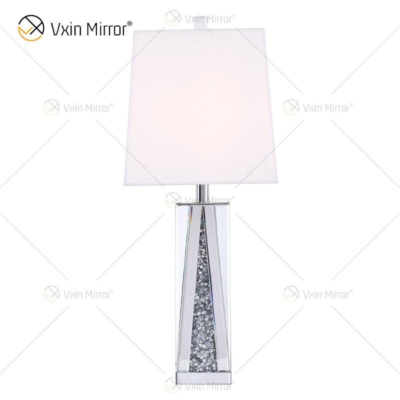 New Design WXT-148 Crystal Crushed Diamonds Mirror Lamp for Living Room Sofas