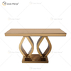 WXF-129 Modern Prismatic Geometric Simple Furniture Mirror Console Table