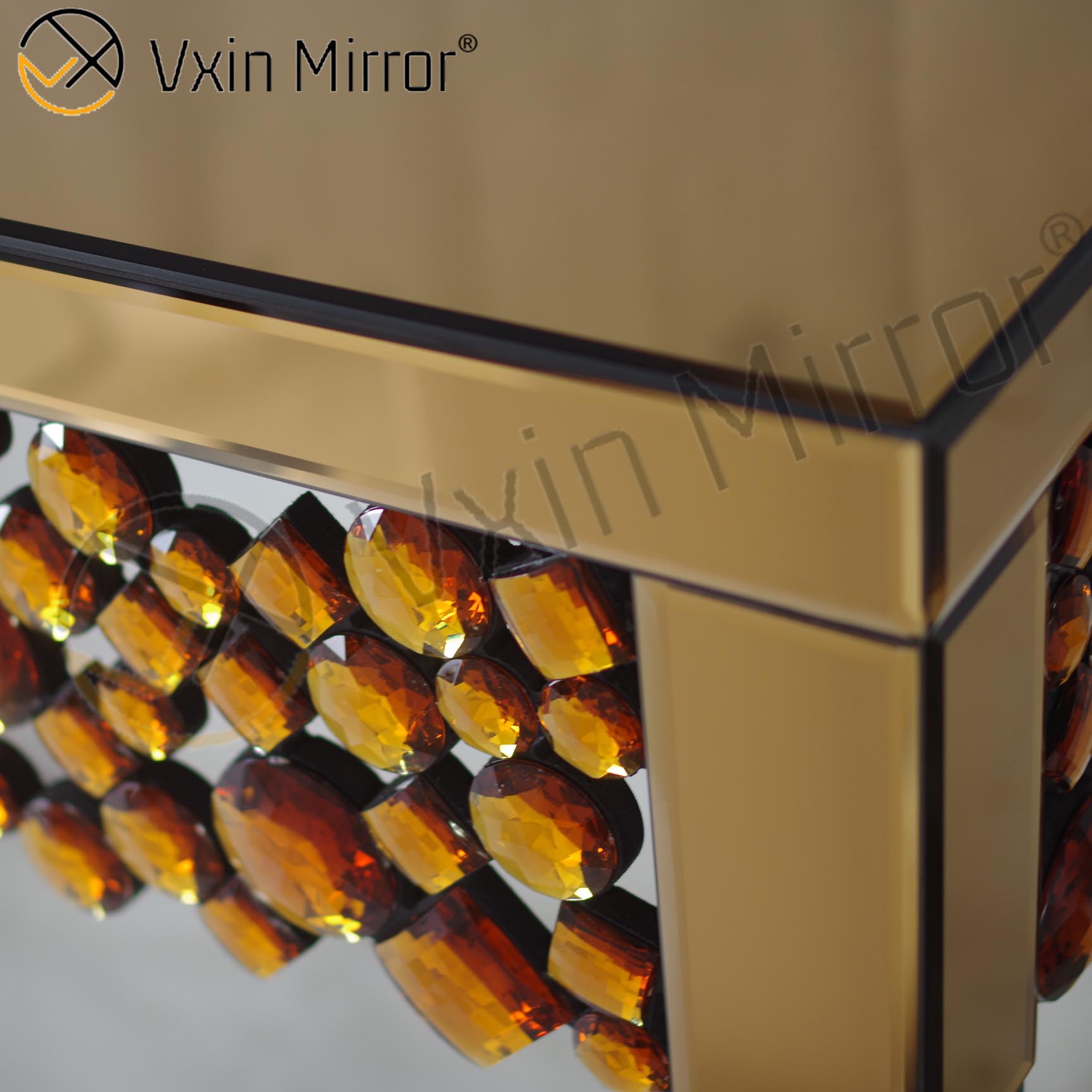 Vxin WXF-049 Oem Factory Chinese Factory Narrow Mirror Console Table With Long Legs