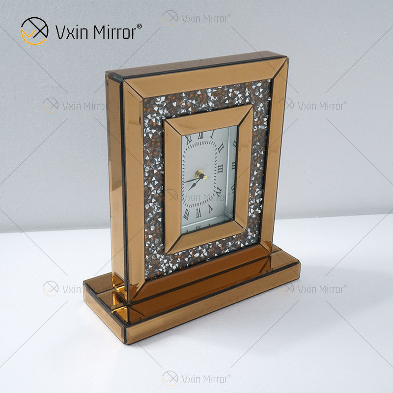 mirrored clock