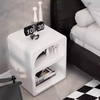 Cave Style White Cabinet