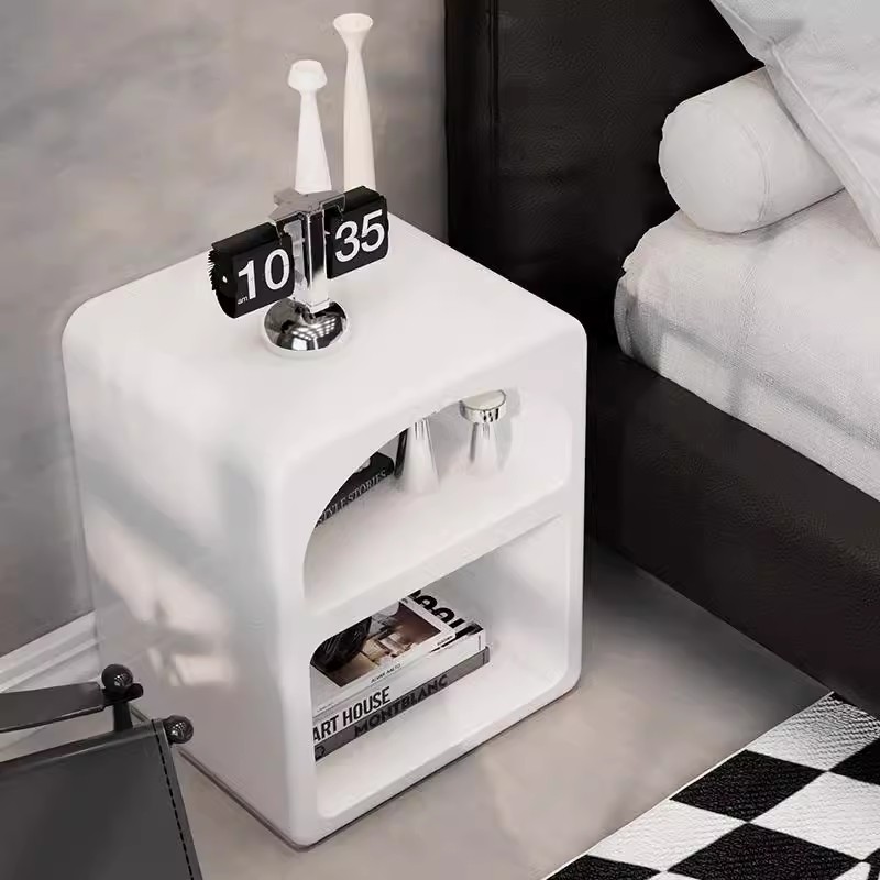 Cave Style White Cabinet