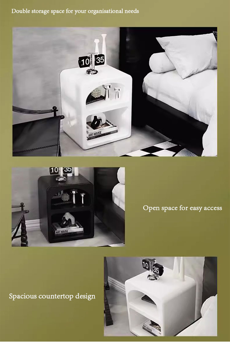 Cave Style White Cabinet