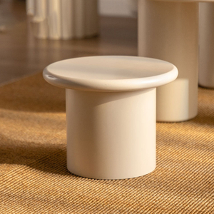 round wooden coffee table