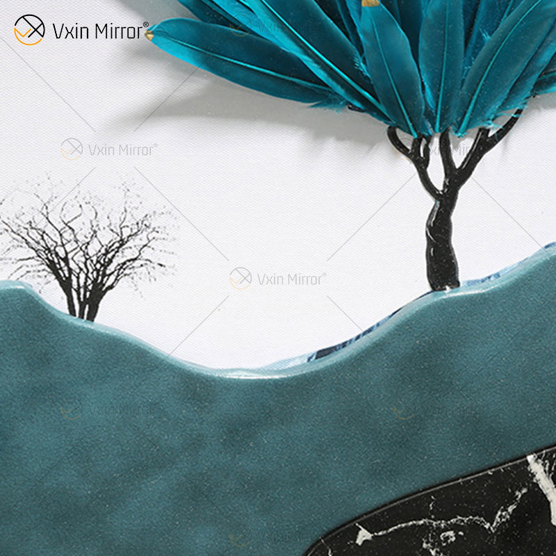 crystal glass wall art home goods