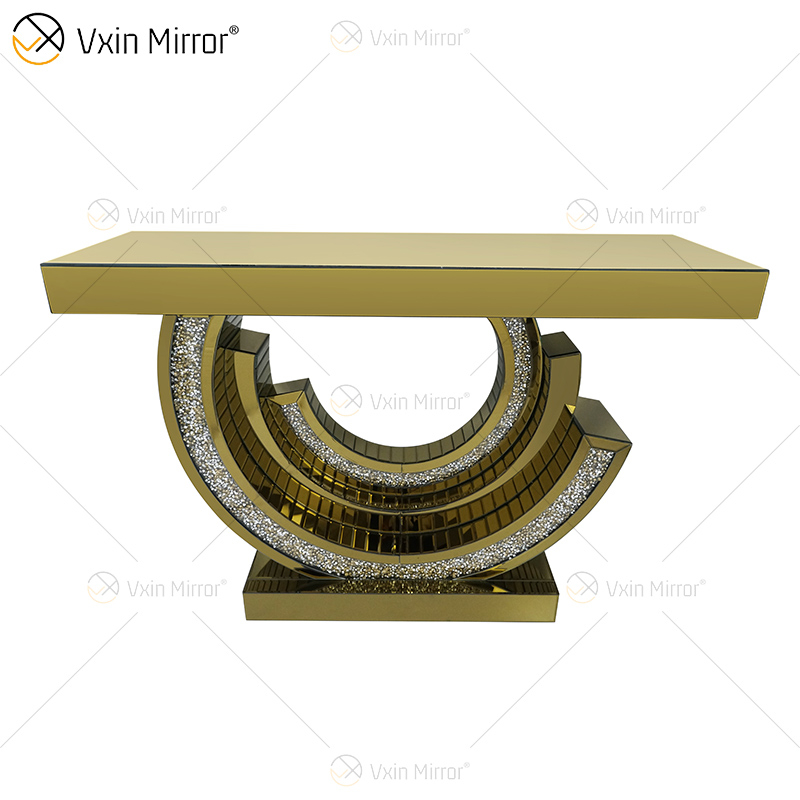 Factory Direct Sale WXF-506A 3C Mirrored Console Table Luxury Modern Console Tables