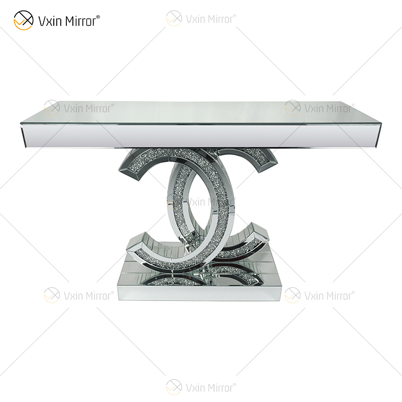 Hot Sale WXWF-150 LED Console Table With Mirror Home Decor Living Room Furniture Console Tables