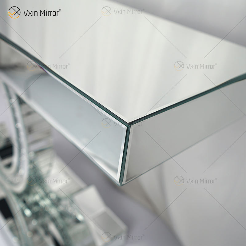 overstock mirrored console table