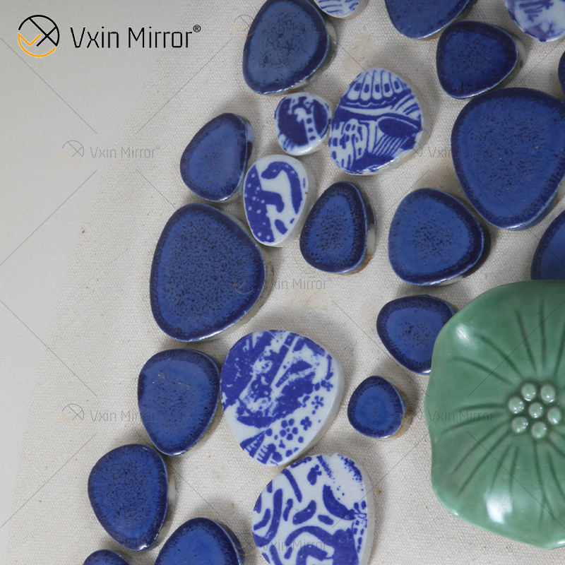 crystal effect home mirrored wall art