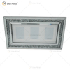 Factory Supply Silver Handmade Hallway Mirror Photo Frame Mirror Wall Art Home Decor for Living Room Sofa Furniture WXPP-16