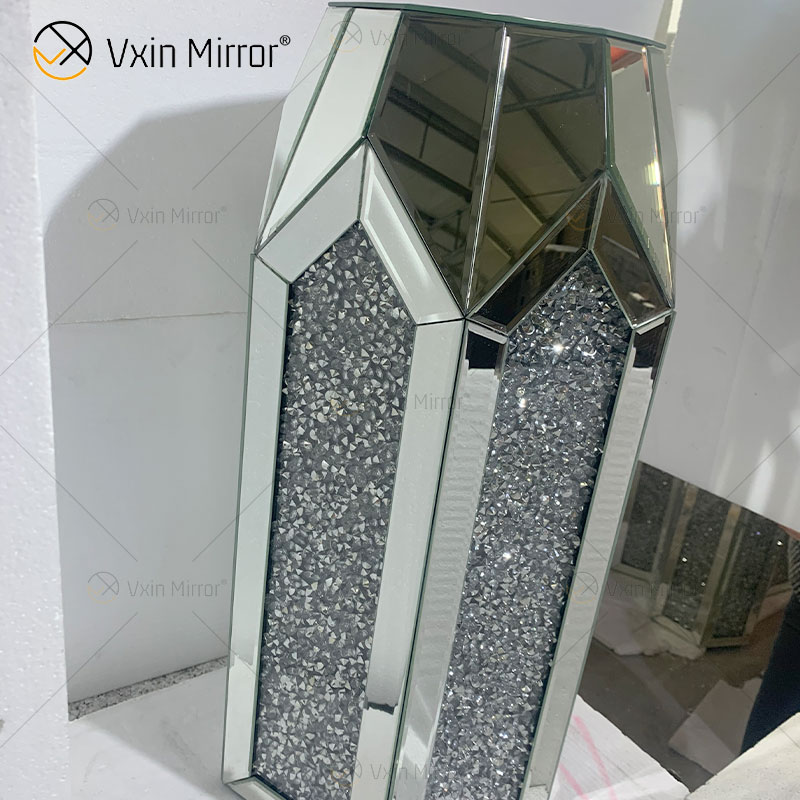 Custom Modern Mirrored Bedside Table Sofas Side Tables for Home Furniture WXF-2129