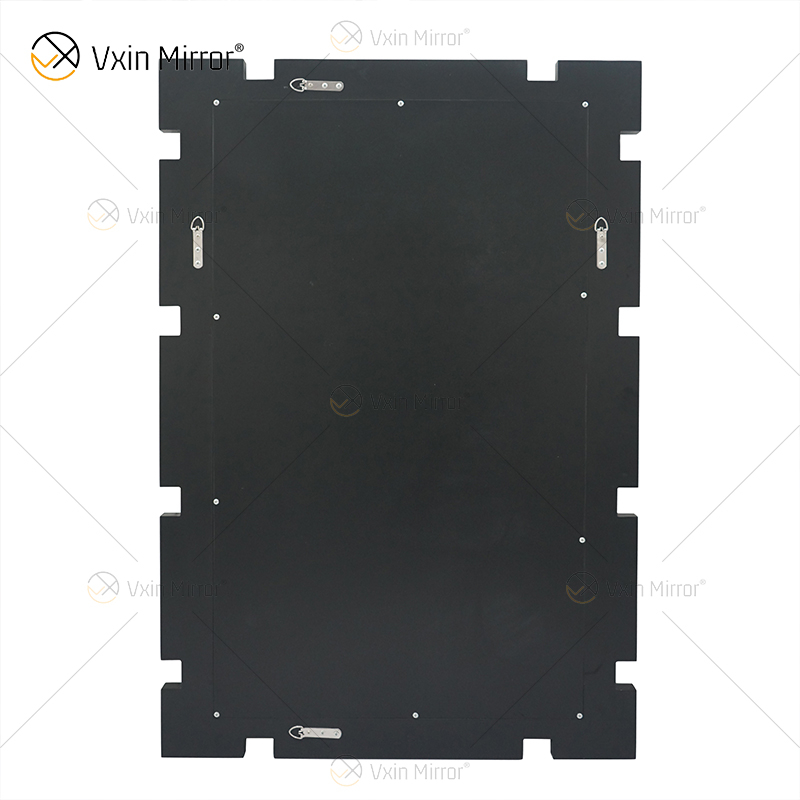 Rectangle New Design Vxin WXM-1149 Wall Decor Silver Crushed Diamond Wall Hanging Mirror Wall Mirror