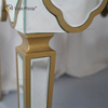 Facoty Supply End Table Luxury WXF-668 Pure Gold Homemade Mirrored Coffee Table