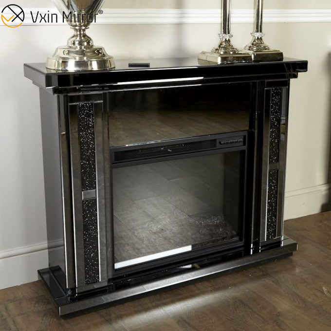 black diamond gas fireplace