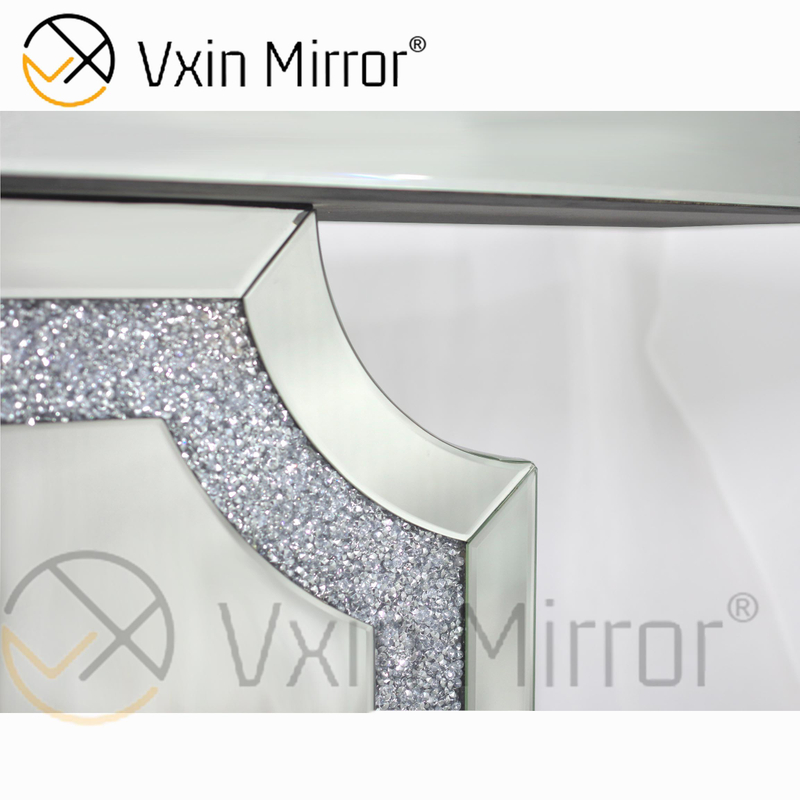 Cheap WXF-013 Modern Style Console Table 2022 Silver Crystal Diamond Console Tables