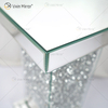 Hot Sale WXF-979 Mirror Side Tables for Living Room Modern Rectangle Crushed Diamond Side Table