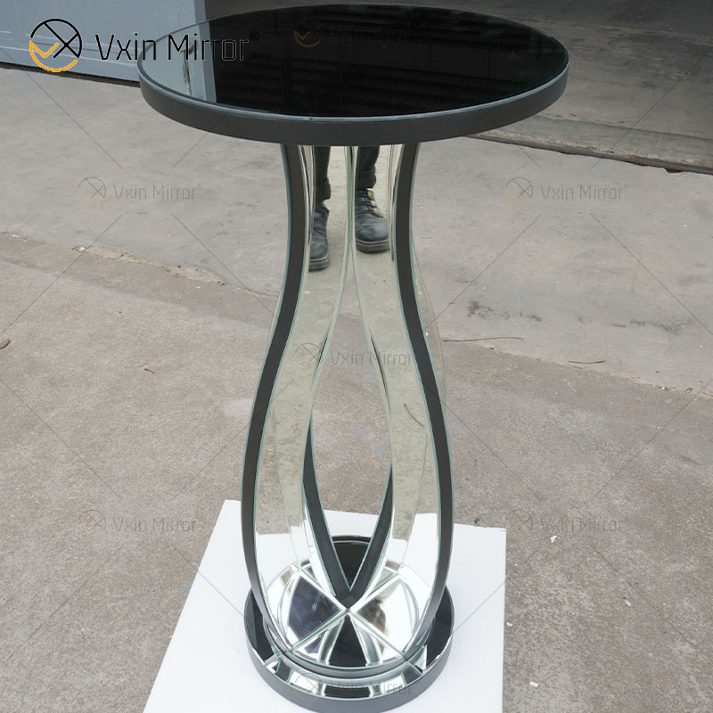 Custom Modern Mirrored Bedside Table Sofas Side Tables for Home Furniture WXF-1189