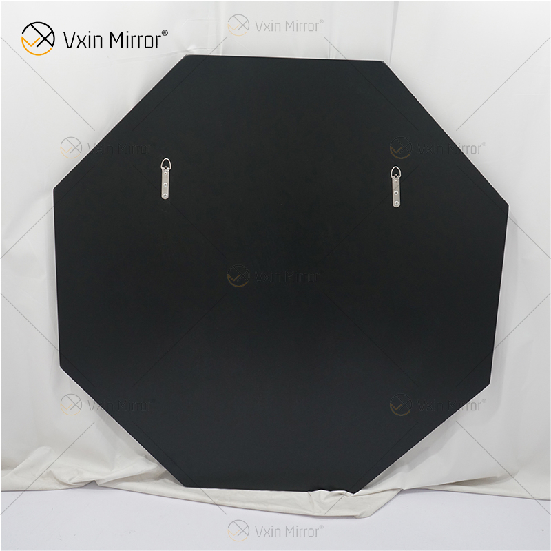 Crystal Crush Diamond Octagonal Silver Mirror for Wall Decoration Wall Hang Frame Less Mirror Diamond Decor WXM-1780
