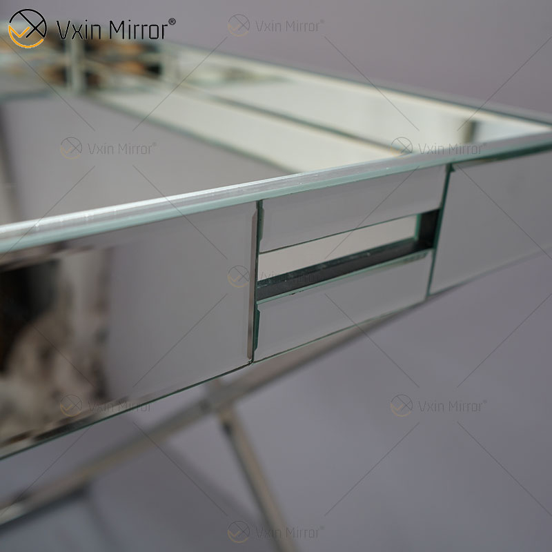 WXMF-39 Coffee Crushed Diamond Sparkly Side Table for Living Room