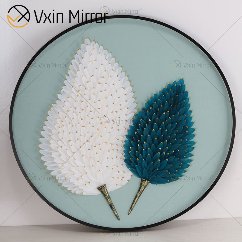 crystal flowers acrylic wall art