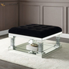 Modern WXF-601 Mirrored Coffee Table Sparkly Side Table for Living Room Set with Sofa for Set