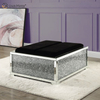 Modern WXF-601 Mirrored Coffee Table Sparkly Side Table for Living Room Set with Sofa for Set