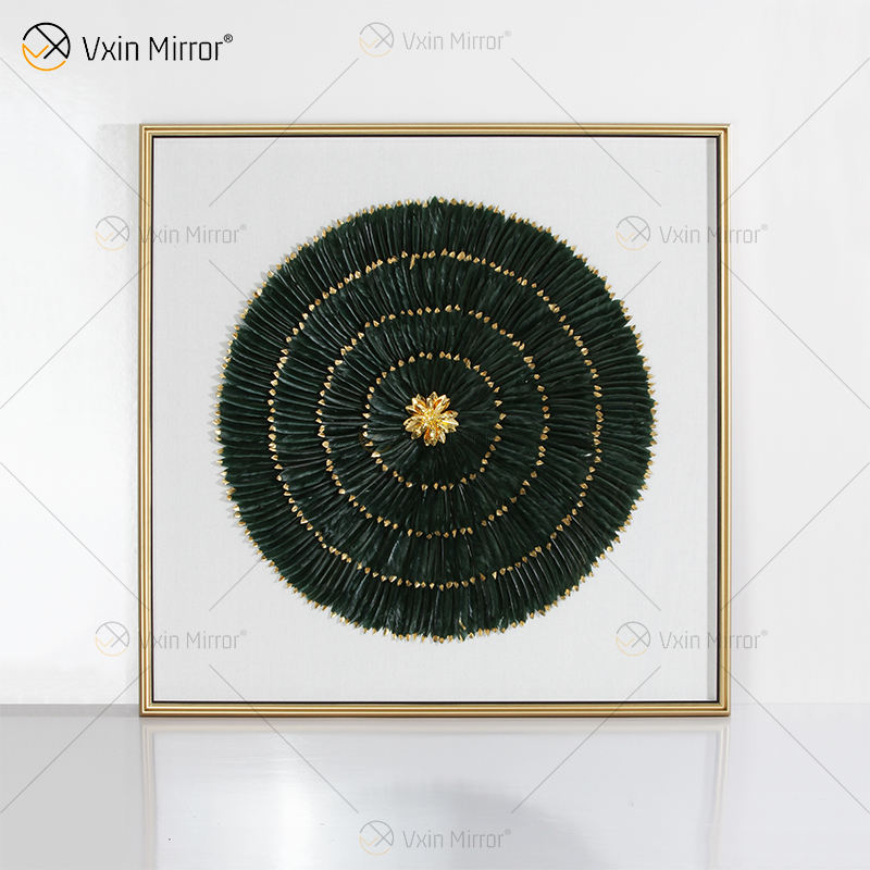 west elm capiz wall art crystal formation