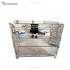 WXF-2140 LED Octagonal Beads Simple Fashion Three Drawersr LED Cabinet Match LED Mirror Custom Plug