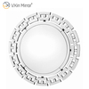 VXin Mirror WXM-1124 Moden Silver Glass Wall Mirror Home Decor for Living Room Bedroom