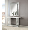 Vxin Furniture Modern French Elegant Silver Mirror Console Table Table Furniture