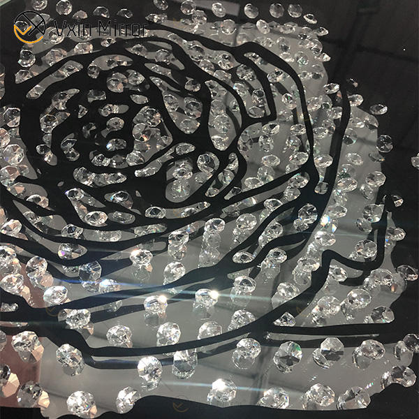 crystal light wall art