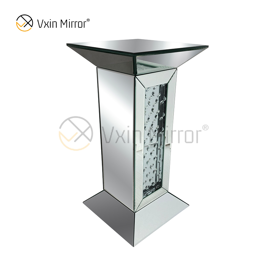 Vxin Mirrored Furniture WXF-764 Modern Elegant Diamond Crystal Side Table