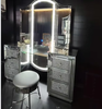 Silver Glass Dressing Table