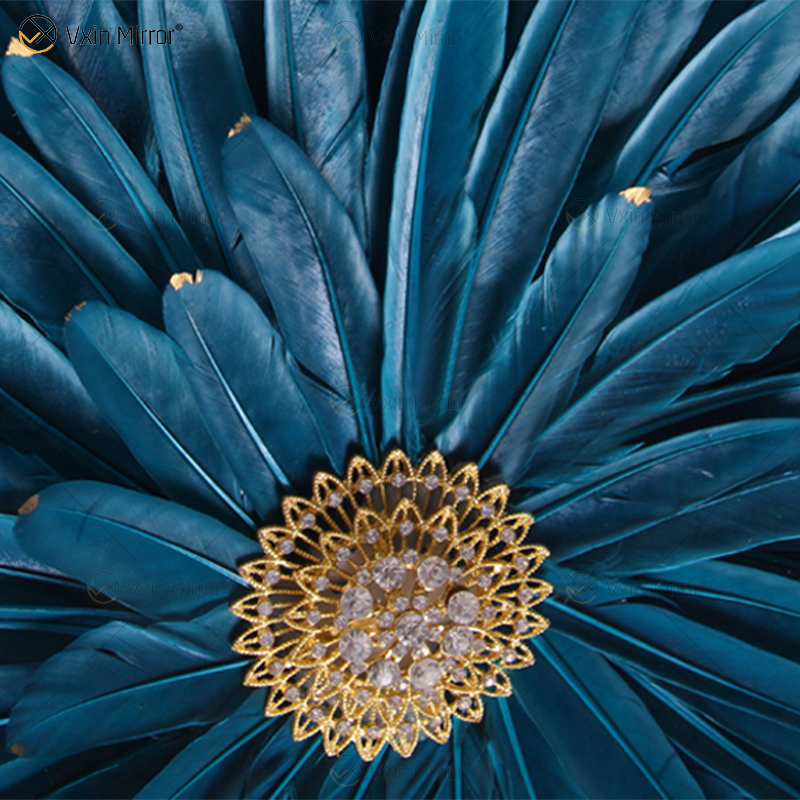 Wall-mounted Art Flower Hanging Picture for Living Room 
