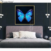 Wholesale Morden Colorful Wall Art Glass Crystal Porcelain Painting