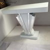 A Sale Home Decor WXF-1218 Mirrored Console Table White Frame Most Popular European Style Long Narrow Wall Console Table