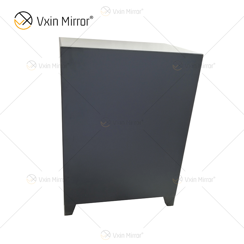 Good Quality Silver Crushed Diamond Frame Nightstand Bedside Table with 3 Drawer Mirrored Bedside Table