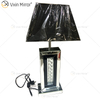 Factory Supply WXTL-143 Modern Silver Black Frame Table Lamp with Lampshade For Bedroom Mirror Lamp
