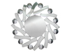 High Quality Custom Vxin Mirror Modern Crystal Furniture Silver Consol Table with The Wall Mirror