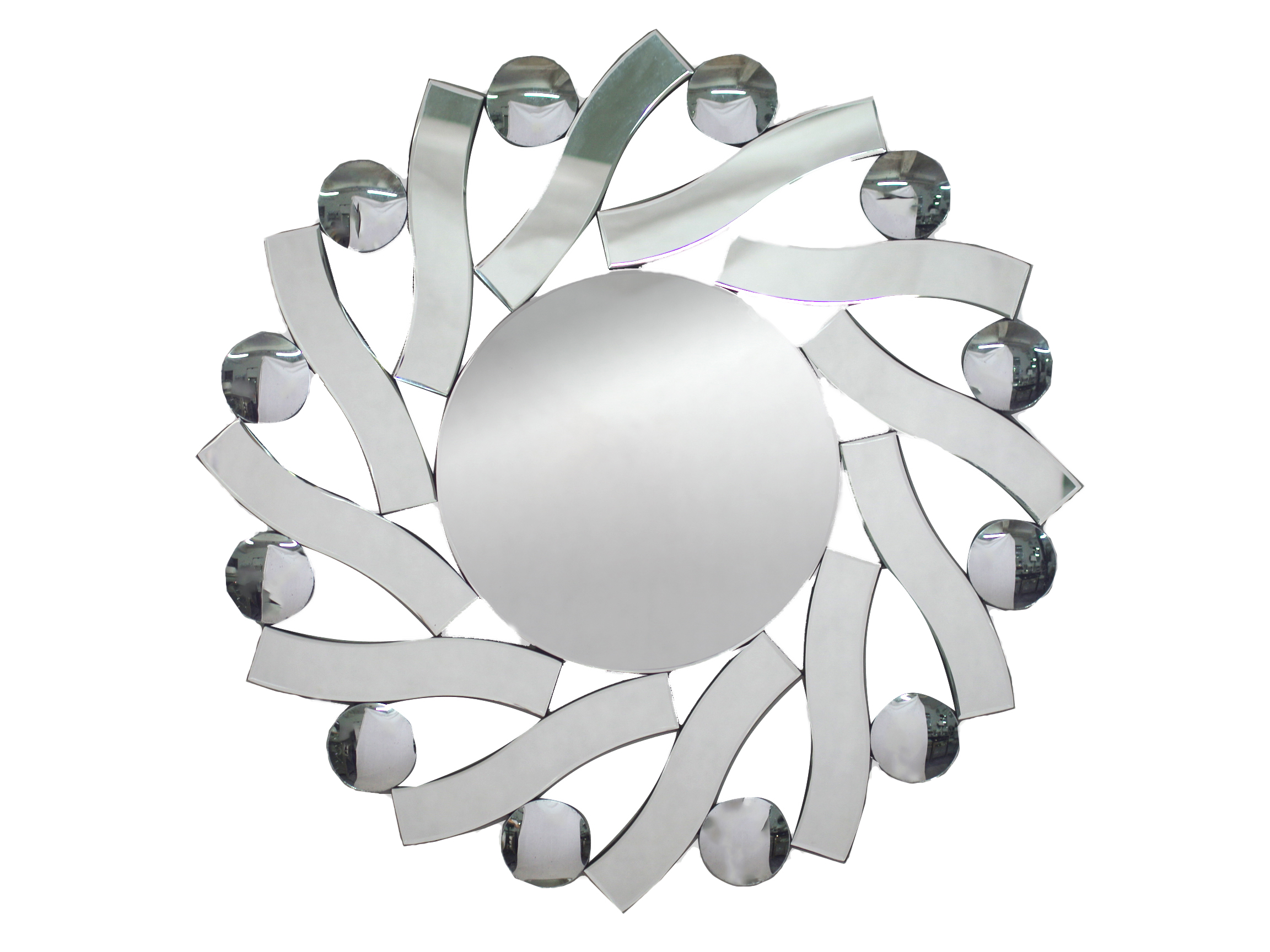 High Quality Custom Vxin Mirror Modern Crystal Furniture Silver Consol Table with The Wall Mirror