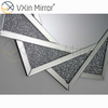 Hot Sell VXin WXM-1779 Modern Crystal Silver Crushed Diamond Wall Hanging Mirror