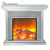 Hot Sell Vxin Mirror WXWF-020 Crushed Diamond Mirror Fireplace