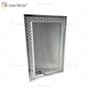 Good Quality WXM-1167 LED Crystal Vanity Set Wall Mirror with 3 Colors LED Wall Decor Lighted Mirror