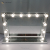 Venetian Styles WXDL-105 Silver Crystal Lighted Dressing Table Mirror with 12 Bulbs for Living Room Sofas