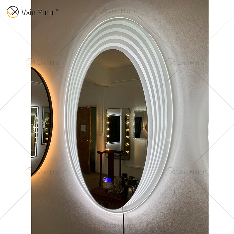 WXDL-116 Touch Screen Waterproof Power Switch White Light Defogging Super White Clear Glass Copper-free Environmental Protection