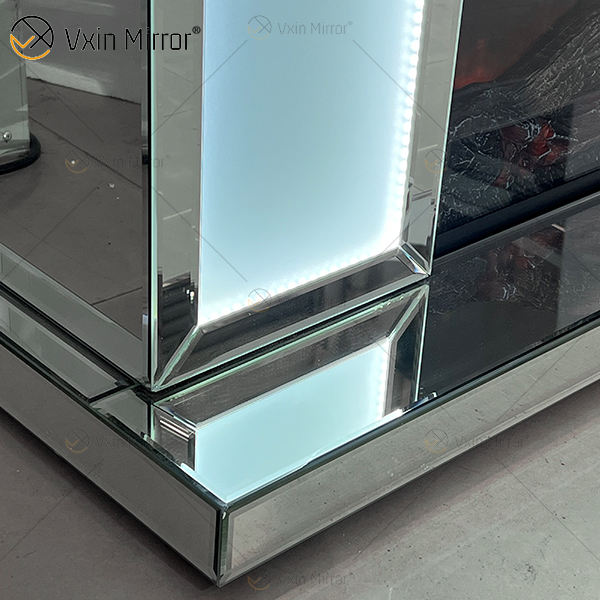 fireplace mantel led lights