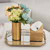 Hot Sell Vxin Mirror WXT-202203 Modern Decor Gold Metal Frame Mirror Tray Mirrored Tray 6 Size