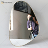 Golden Vxin Unique Wall Decor Gold Metal Frame Decorative Mirrors Luxury Simple And Stylish Wall Mirror