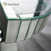 Elegant French Style Crushed Diamond Mirror Console Table